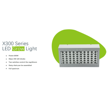 300W assembled LED grow light